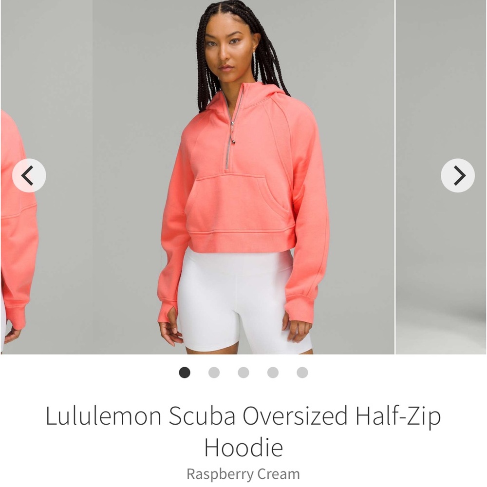 Lululemon Scuba Oversized Half-Zip Hoodie